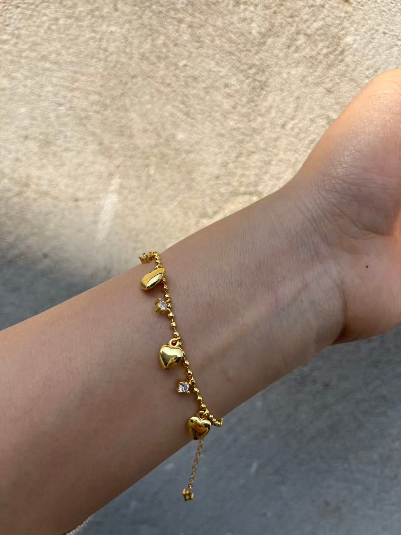 Bracelet en cœur